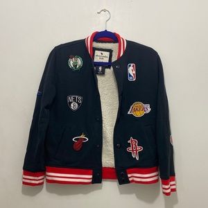 NBA Abercrombie Kids Buttonup Fleece
